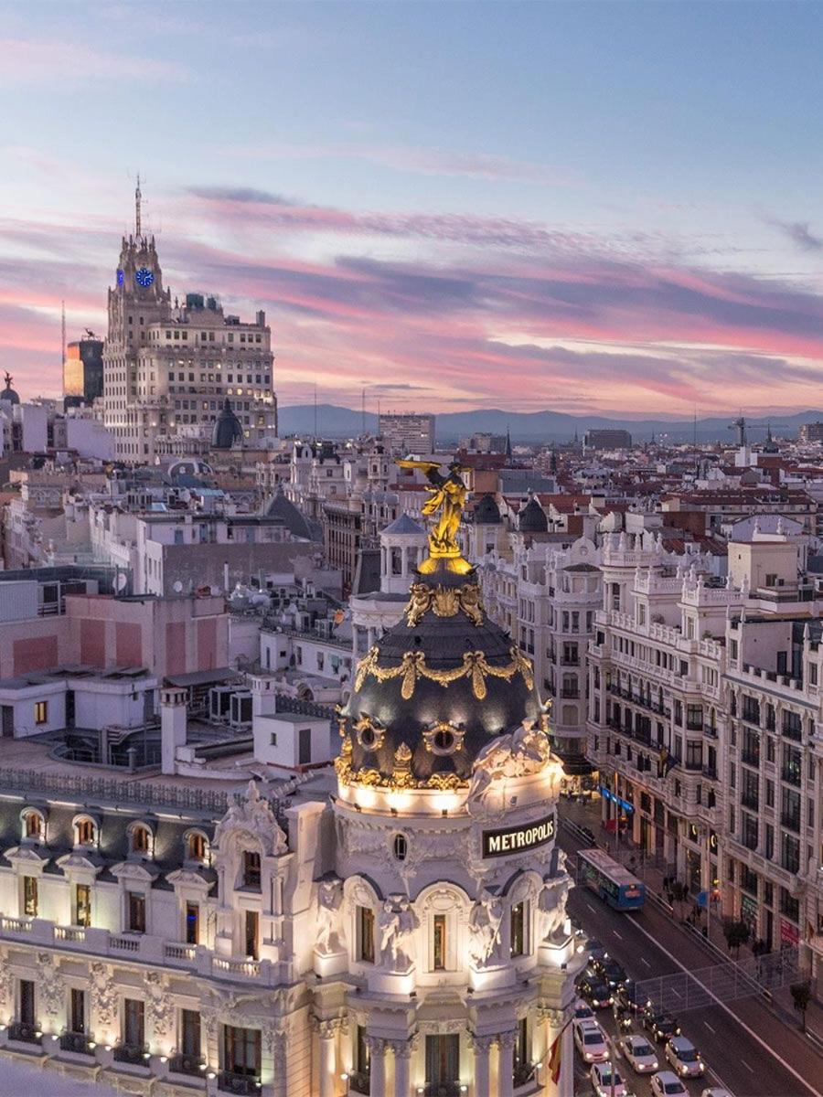 Апартаменты Penthouse Madrid View Экстерьер фото